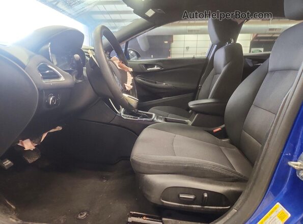 1G1BE5SM7H7218598 2017 CHEVROLET CRUZE Blue Առջևի վահանակի տեսք
