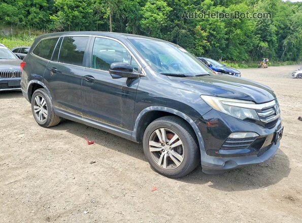 5FNYF6H7XGB044783 2016 HONDA PILOT Черный Вид спереди