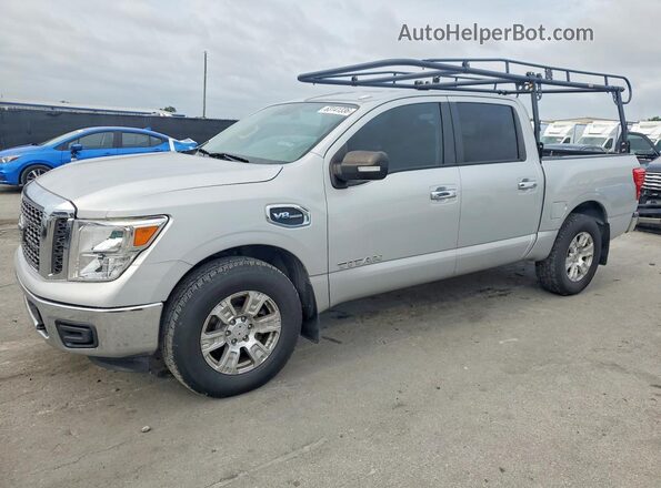 1N6AA1EJ3HN540611 2017 NISSAN TITAN Silver უკანა მარცხენა