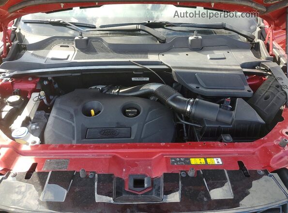 SALCP2BG6GH625294 2016 LAND ROVER DISCOVERY Red Widok naklejki z numerem VIN