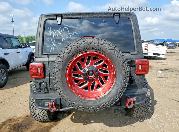 1C4HJXDG0MW804463 2021 JEEP WRANGLER Black Widok wnętrza z przodu