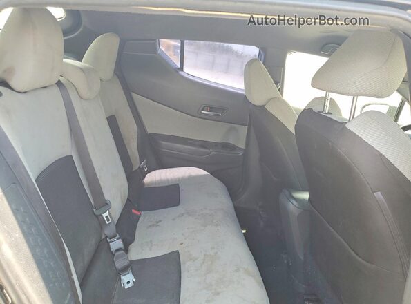 JTNKHMBX3K1058843 2019 TOYOTA C-HR Black Rear interior view