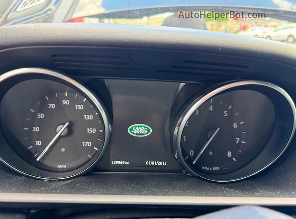 SALWR2VF6GA632426 2016 LAND ROVER RANGE Black Առջևի վահանակի տեսք