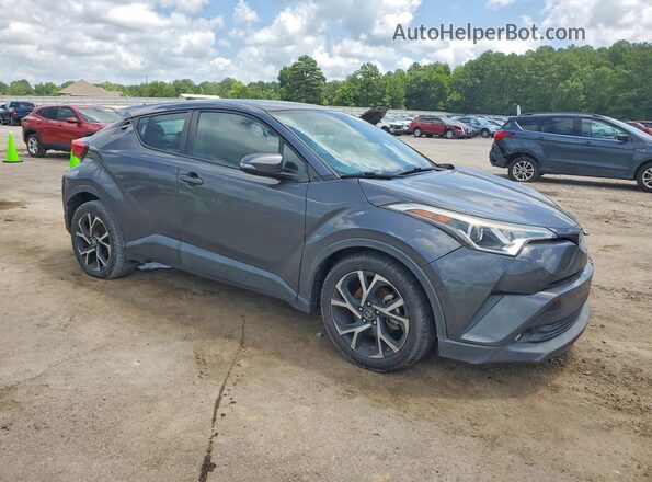 NMTKHMBX7JR016888 2018 TOYOTA C-HR Gray Вид спереду