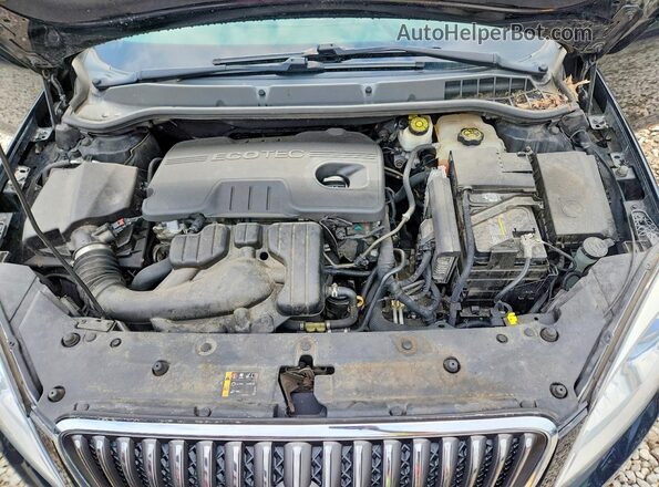 1G4PW5SK7G4181797 2016 BUICK VERANO Black Շարժիչի բաժամունքի տեսք