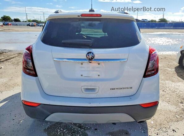 KL4CJASB4LB011780 2020 BUICK ENCORE White წინა სალონის ხედი
