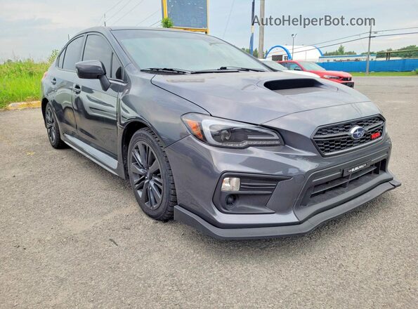 JF1VA1A63L9807890 2020 SUBARU WRX Угольный Задняя левая четверть