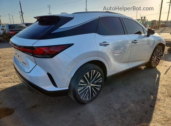 JTJCHMAA0S2033170 2025 LEXUS RX White Передня права чверть
