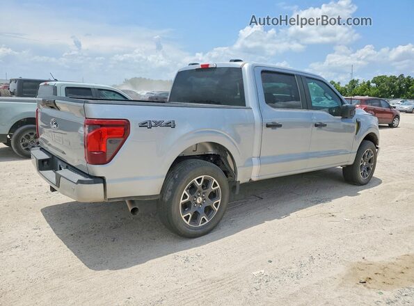 1FTEW2LP1RKD85126 2024 FORD F150 Серебряный Передняя правая четверть