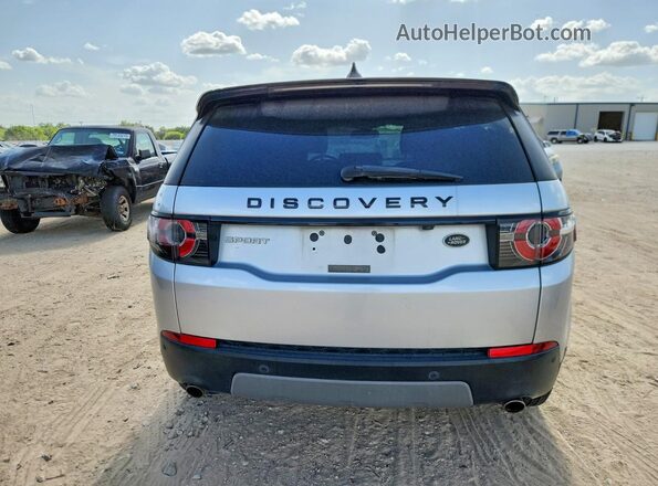 SALCP2BG2HH650145 2017 LAND ROVER DISCOVERY Silver Вид салону спереду