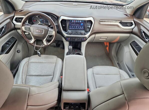 1GKKNMLS7JZ232210 2018 GMC ACADIA Красный Вид щитка приборов