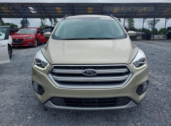 1FMCU9GD2HUA57542 2017 FORD ESCAPE Beige Vista trasera