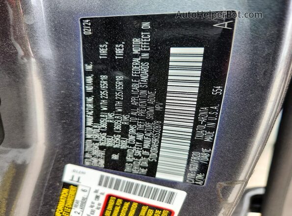 5TDKDRAH9RS532878 2024 TOYOTA HIGHLANDER Gray 