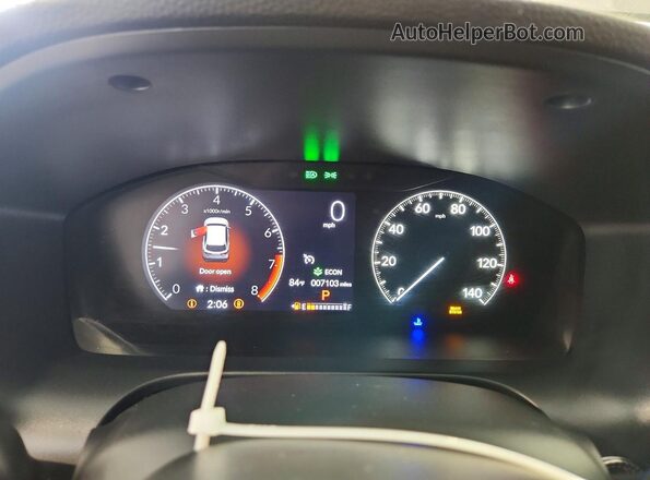 3CZRZ2H70RM707601 2024 HONDA HR-V Gray Вид задніх сидінь
