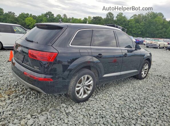 WA1LAAF7XJD029207 2018 AUDI Q7 Black წინა მარჯვენა