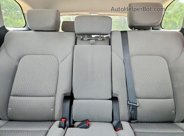 KM8SM4HF0GU144403 2016 HYUNDAI SANTA Серый Вид задней части салона