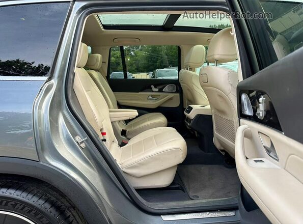 4JGFF5KE7LA152401 2020 MERCEDES-BENZ GLS-CLASS Gray Вид салону спереду