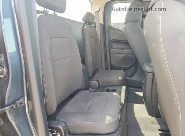 1GCHSCEA4K1300492 2019 CHEVROLET COLORADO Gray Widok wnętrza z tyłu