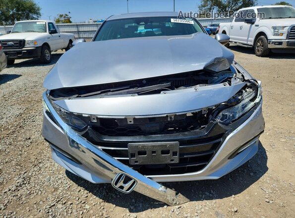 1HGCV3F44LA001517 2020 HONDA ACCORD Silver Rear view