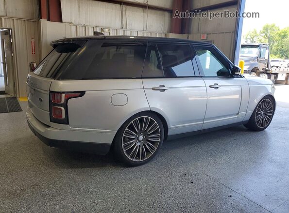 SALGS2SV4JA388738 2018 LAND ROVER RANGE Silver Front right