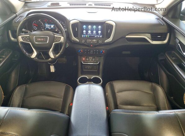 3GKALWEU4JL307660 2018 GMC TERRAIN Blue Вид щитка приладів