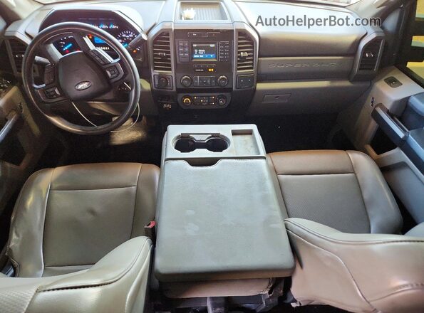 1FT7W2B63KED40971 2019 FORD F250 White Vista del cuadro de instrumentos