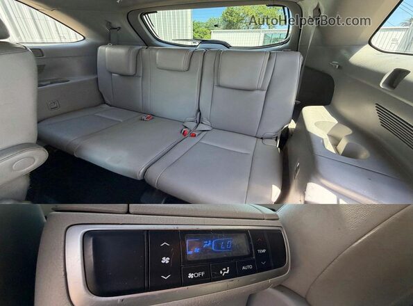 5TDYZRFH0HS188103 2017 TOYOTA HIGHLANDER Gray სალონის 360-გრადუსიანი ხედი