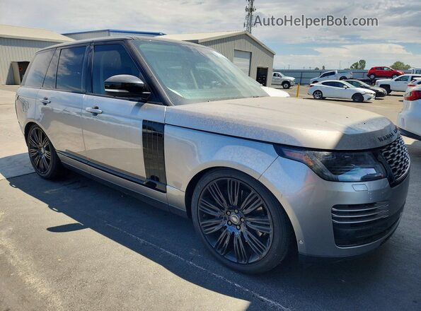 SALGS2SV6JA389714 2018 LAND ROVER RANGE Gray Вид спереду