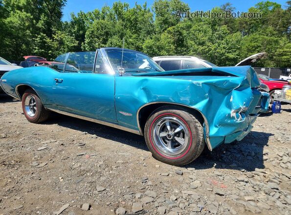 242678B116335 1968 PONTIAC UK Бирюзовый Передняя правая четверть