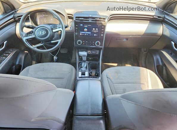 5NTJBDAE1NH010662 2022 HYUNDAI SANTA Gray ხელსაწყოთა პანელის ხედი