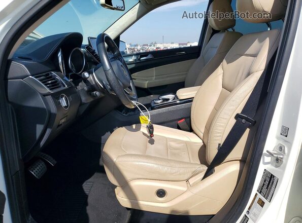 4JGDA5GB5GA633211 2016 MERCEDES-BENZ GLE-CLASS White Առջևի վահանակի տեսք