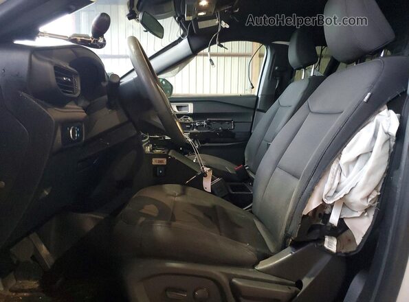1FM5K8ABXPGB55764 2023 FORD EXPLORER White Vista del salpicadero