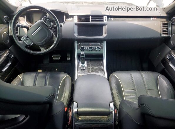SALWZ2FE4HA161433 2017 LAND ROVER RANGE Black ხელსაწყოთა პანელის ხედი