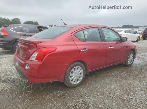3N1CN7AP4HL896887 2017 NISSAN VERSA Красный Передняя правая четверть