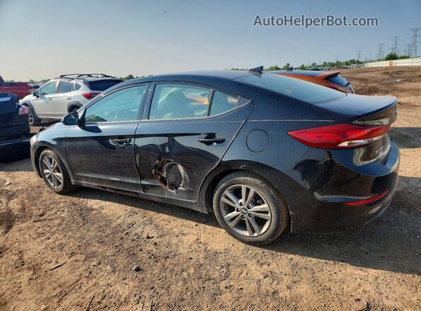 5NPD84LF4JH400830 2018 HYUNDAI ELANTRA Black Trasero derecho