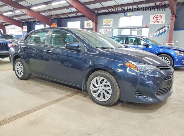 2T1BURHE7HC918556 2017 TOYOTA COROLLA Синий Вид спереди