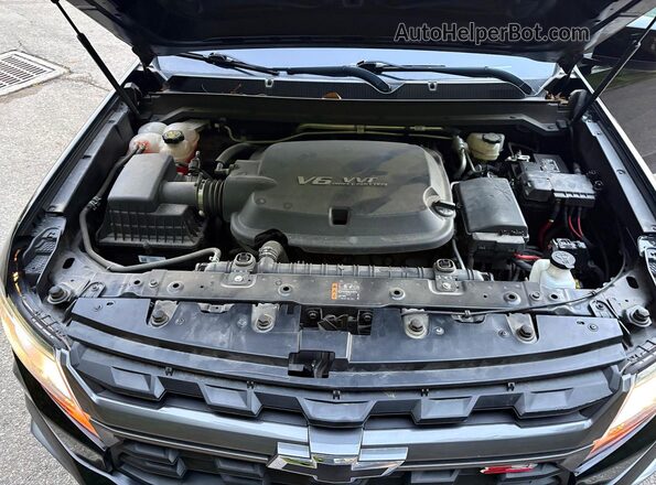 1GCGTDEN2N1289188 2022 CHEVROLET COLORADO Черный Вид панели приборов