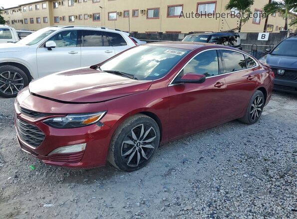 1G1ZG5ST1LF046759 2020 CHEVROLET MALIBU Red Հետևի ձախ