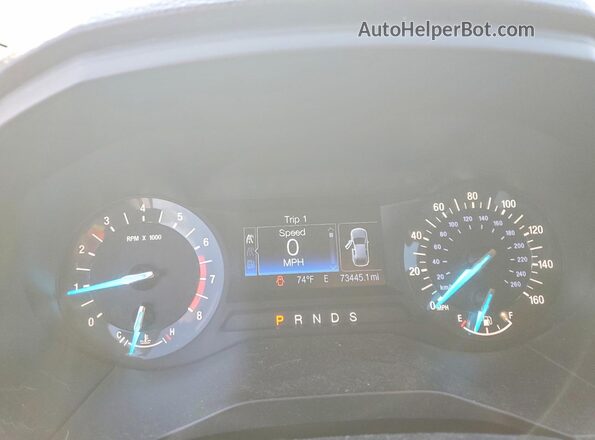 2FMPK4G96HBB20945 2017 FORD EDGE Белый Вид задних сидений