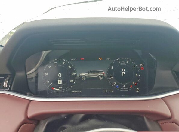 SALZP2FX2LH031395 2020 LAND ROVER RANGE ROVER White Widok tylnych siedzeń