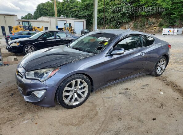 KMHHT6KJ7GU136157 2016 HYUNDAI GENESIS Blue Rear left