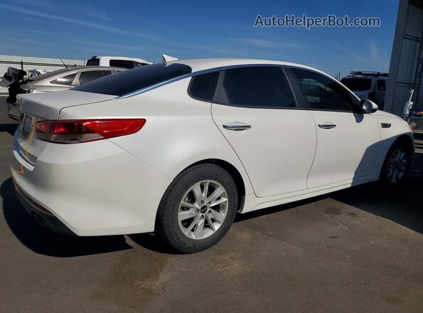 KNAGT4L3XG5083577 2016 KIA OPTIMA White Առջևի աջ