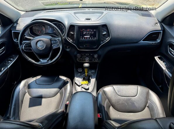 1C4PJMLB9KD431013 2019 JEEP CHEROKEE Black Vista de los asientos traseros