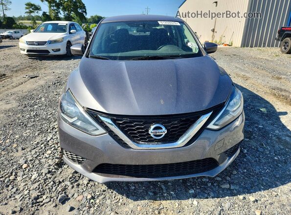 3N1AB7AP0HY282874 2017 NISSAN SENTRA Серый Вид сзади
