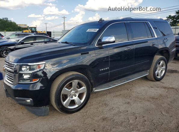 1GNSCCKC9GR344691 2016 CHEVROLET TAHOE Black Հետևի ձախ