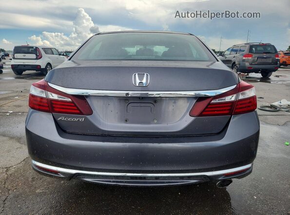 1HGCR2F34GA183604 2016 HONDA ACCORD Charcoal Вид салону спереду
