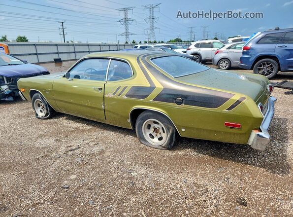 LL29C4B265671 1974 DODGE DART Зеленый Задняя правая четверть