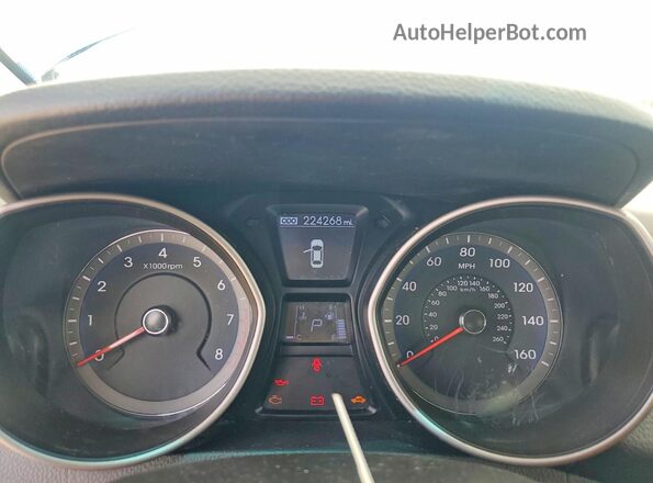 KMHD35LH5HU355138 2017 HYUNDAI ELANTRA Blue Вид щитка приладів