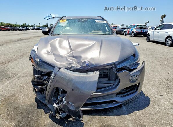 ZN661XUS4JX302510 2018 MASERATI LEVANTE Gray Rear view