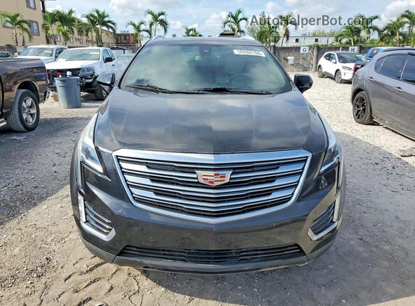 1GYKNERS6JZ201016 2018 CADILLAC XT5 Black Rear view
